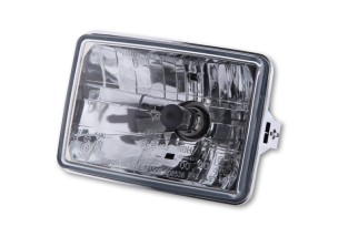 HIGHSIDER smart H4 insert 130 x 90mm, clear glass 12V 60/55W, parking light, E-gepr.