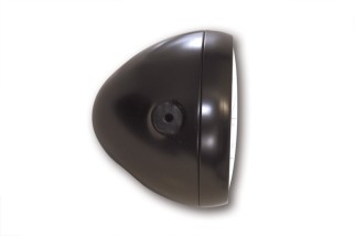 HIGHSIDER smart Headlight, 6 1/2 metal housing black satin finished, with parking light
