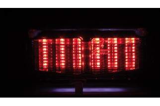 HIGHSIDER smart LED taillight with tinted glass, YAMAHA FZS 600 to 03