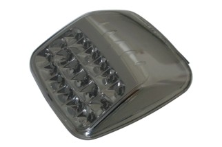 HIGHSIDER smart LED taillight, tinted glass and chrome reflector, HARLEY-DAVIDSON V-Rod 02-08