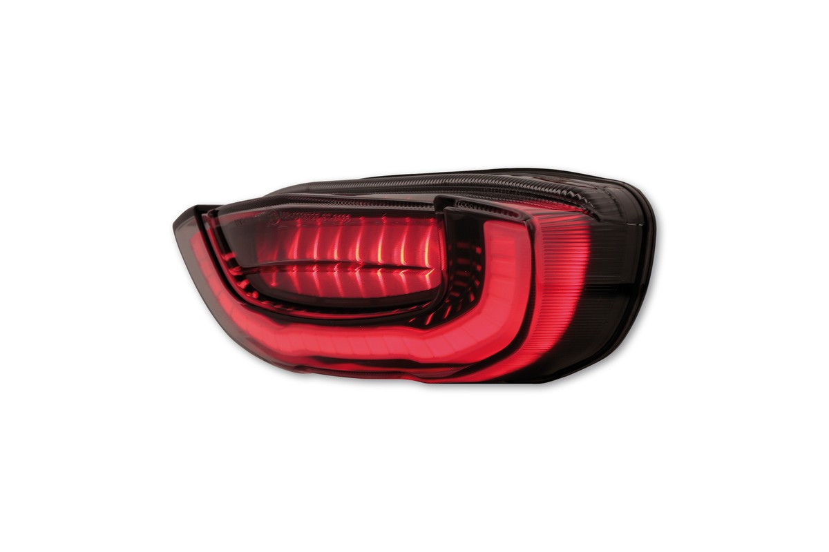 HIGHSIDER smart LED taillight HONDA CB 650 year 18-, reflector black, tinted
