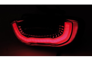 HIGHSIDER smart LED taillight HONDA CB 650 year 18-, reflector black, tinted