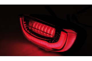 HIGHSIDER smart LED taillight HONDA CB 650 year 18-, reflector black, tinted