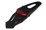 HIGHSIDER smart LED taillight, red glass, with universal rear plastic in black