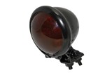 HIGHSIDER smart LED taillight BATES STYLE, black housing, red glass