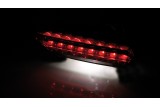HIGHSIDER smart BOSTON LED tail light, black base plate, tinted glass