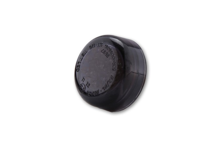 HIGHSIDER smart LED tail light MICRO DISC, tinted glass, round