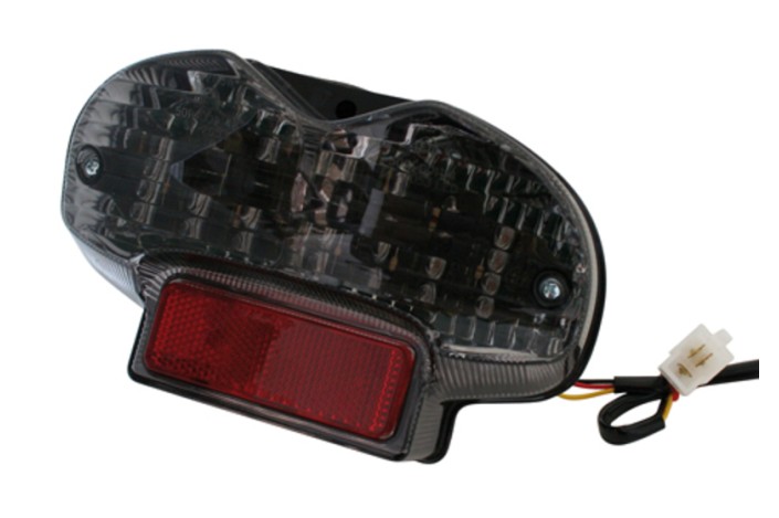HIGHSIDER smart LED taillight with tinted glass, SUZUKI GSF 600 Bandit 00-, GSF 1200 01-