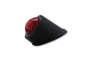 HIGHSIDER smart LED taillight OLD SCHOOL TYP1, black, red glass, E-approved
