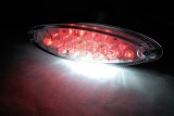 HIGHSIDER smart NUMBER1 LED mini tail light, with license plate light, clear glass.