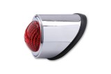 HIGHSIDER smart LED taillight OLD SCHOOL TYP1, chrome, red glass, E-approved