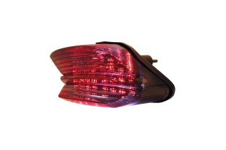 HIGHSIDER smart LED taillight with tinted glass, YAMAHA XJR 1300 99-