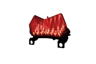 HIGHSIDER smart LED tail light with tinted glass, KAWASAKI Z 750/1000, ZX6R,ZX6RR