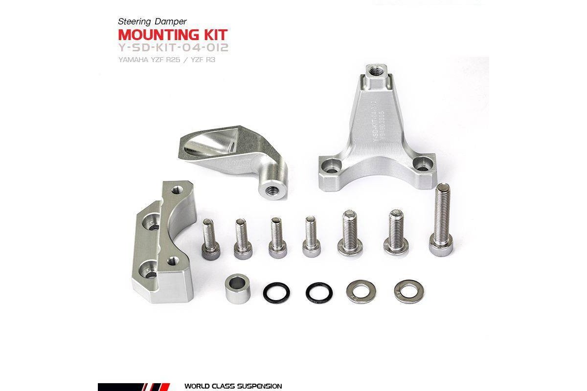 Kit de montage pour amortisseur de direction YSS