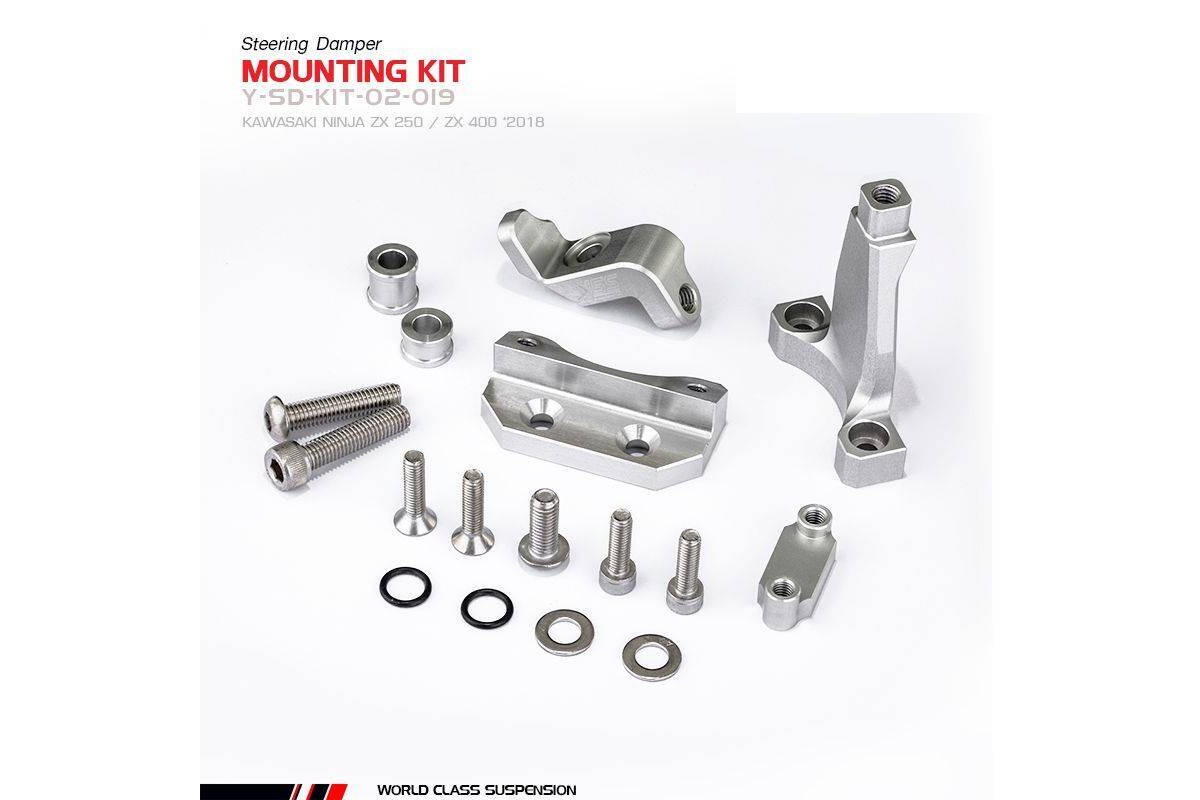 Kit de montage pour amortisseur de direction YSS