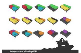 COFFRE POLARIS RANGER XP1000 PETIT | GKA - Achat en ligne