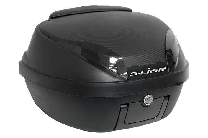 Top Case 42L Noir M / Carbone | S-Line - Achat en ligne