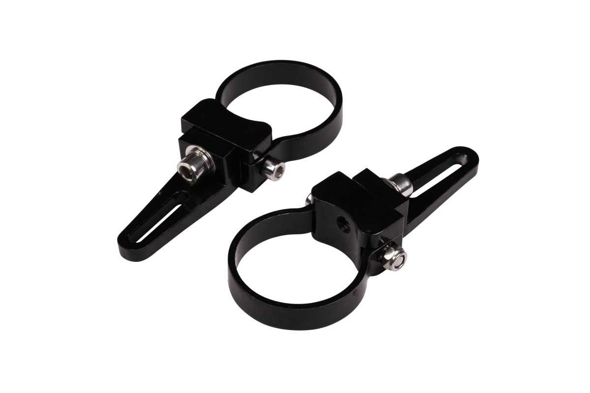 Fixation projecteur LED 51mm aluminium noir – Support universel | Sifam - Achat en ligne