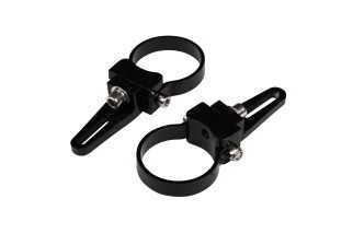 Fixation projecteur LED 51mm aluminium noir – Support universel | Sifam - Achat en ligne