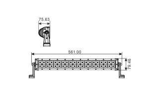 Projecteur 40 LED Quad 120w | Sifam - Achat en ligne