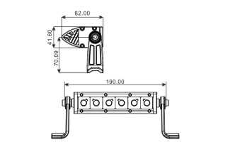 Projecteur 6 LED Quad 30W 3D | Sifam - Achat en ligne