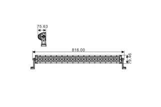 Projecteur 60 LED Quad 180 W | Sifam - Achat en ligne