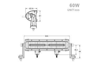 Projecteur LED 60W | Sifam - Achat en ligne