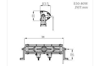 Projecteur LED 80W | Sifam - Achat en ligne