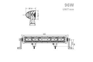Projecteur LED 96W | Sifam - Achat en ligne