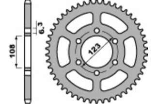 Couronne PBR acier standard 4412 - 420