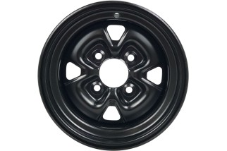 WHEEL STEEL 12X7 4/110 BK