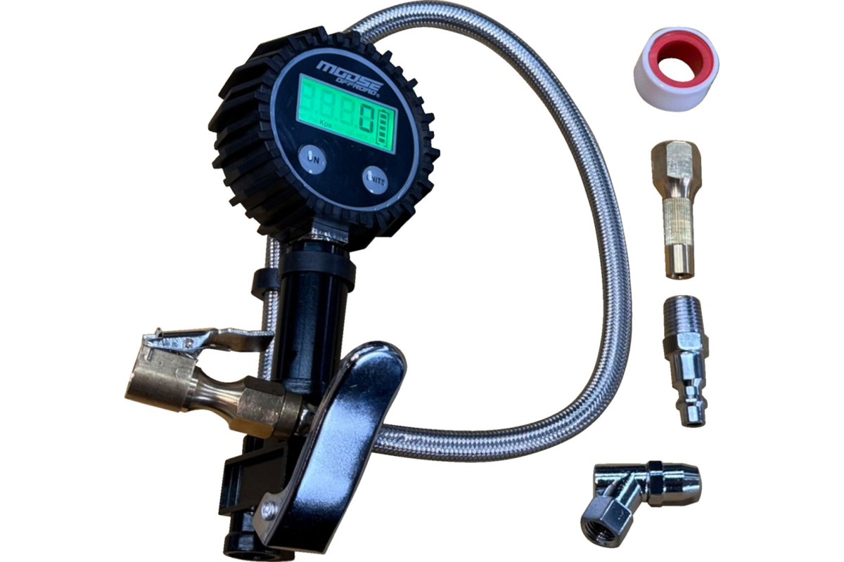 TIRE INFLATOR GAUGE MOOSE