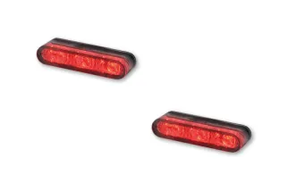 Clignotant LED HIGHSIDER Star-MX1 Pro 3en1 - clignotant/feu stop/feu de position arrière