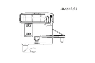 Réservoir de Maître-cylindre BREMBO UPGRADE 90°