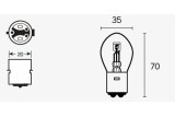 Ampoule TECNIUM S1 12V 25/25W - x10