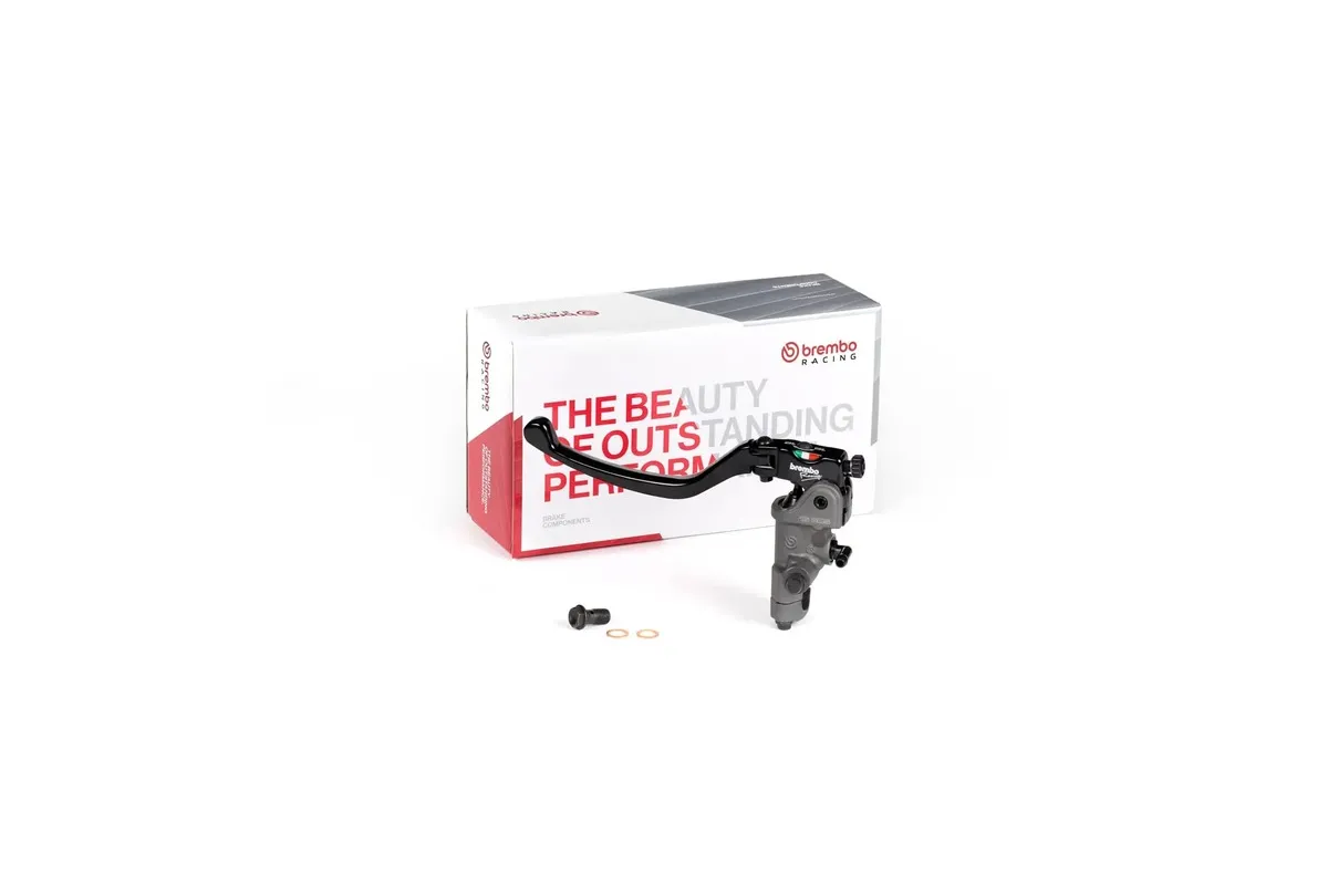 Maître-cylindre d'embrayage BREMBO UPGRADE 16RCS (corps forgé) 16x16-18