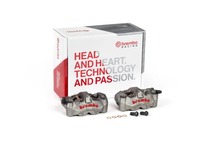 Paire d'étrier de frein avant radial BREMBO UPGRADE GP4-RS 4 pistons Ø30mm