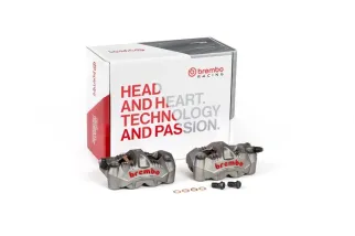 Paire d'étrier de frein avant radial BREMBO UPGRADE GP4-RS 4 pistons Ø30mm