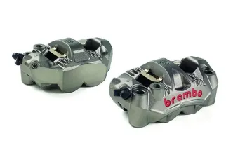 Paire d'étrier de frein avant radial BREMBO UPGRADE GP4-RS 4 pistons Ø30mm