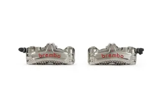 Paire d'étrier de frein avant axial BREMBO UPGRADE GP4-MS 4 pistons Ø30mm