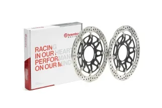 Disques de frein BREMBO UPGRADE T-Drive rond flottant - la paire
