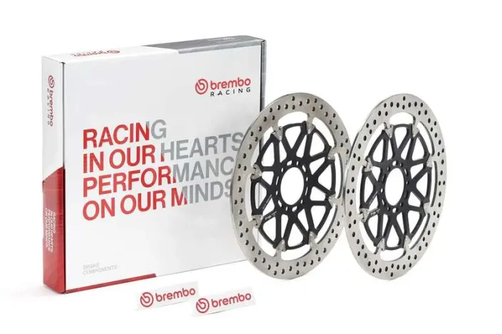 Disques de frein BREMBO UPGRADE T-Drive rond flottant - la paire