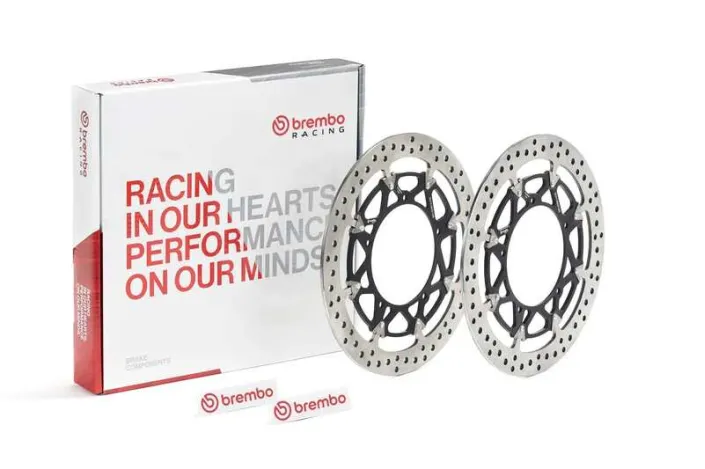 Disques de frein BREMBO UPGRADE T-Drive rond flottant - la paire