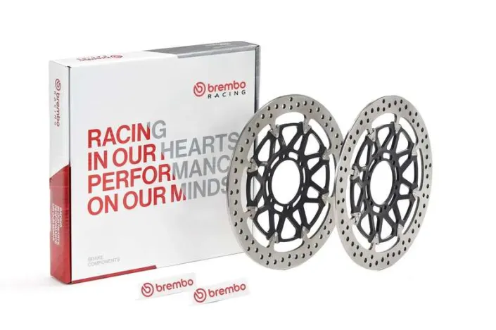 Disques de frein BREMBO UPGRADE T-Drive rond flottant - la paire
