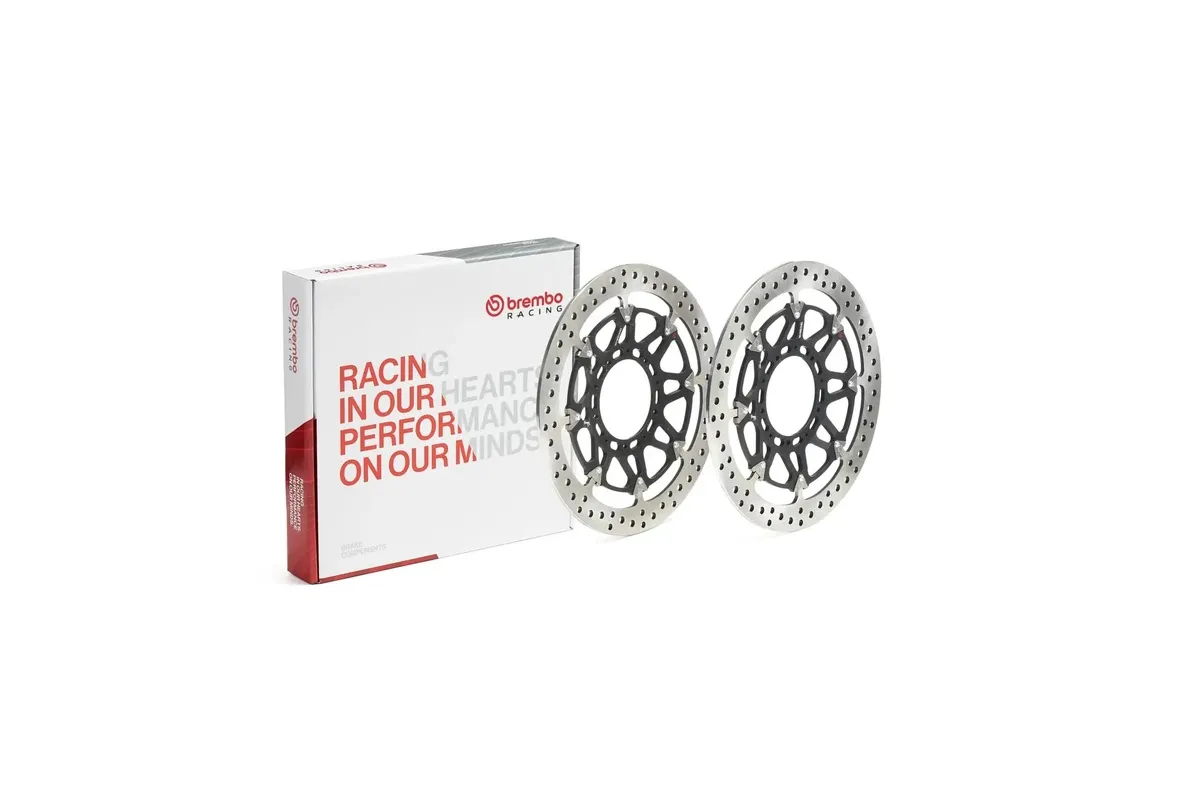 Disques de frein BREMBO UPGRADE T-Drive rond flottant - la paire