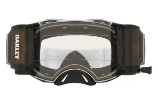 Masque OAKLEY Airbrake MX - Tuff Blocks White écran Race-Ready Roll-Off clair