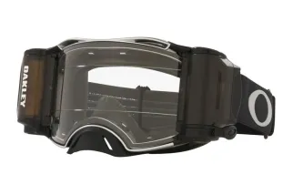 Masque OAKLEY Airbrake MX - Tuff Blocks Black Gunmetal écran Race-Ready Roll-Off clair