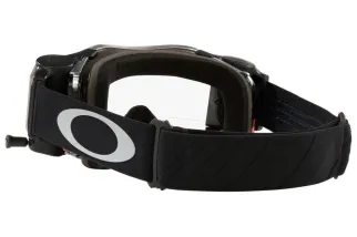 Masque OAKLEY Airbrake MX - Tuff Blocks Black Gunmetal écran Race-Ready Roll-Off clair