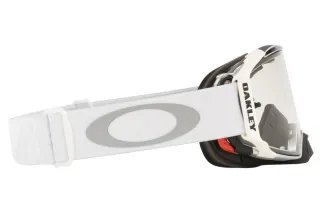 Masque OAKLEY Airbrake MX - Tuff Blocks White écran clair