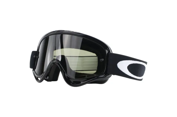 Masque OAKLEY XS O Frame MX Sand Jet Black écran Dark Grey + transparent